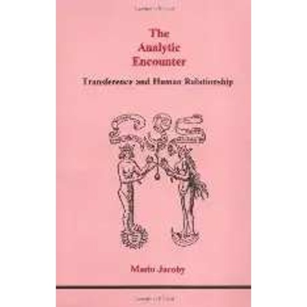 The Analytic Encounter Mario Jacoby Transference Human Relationship Jungian Book